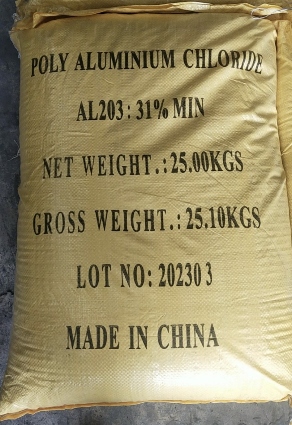 POLY ALUMINIUM CHLORIDE (PAC)